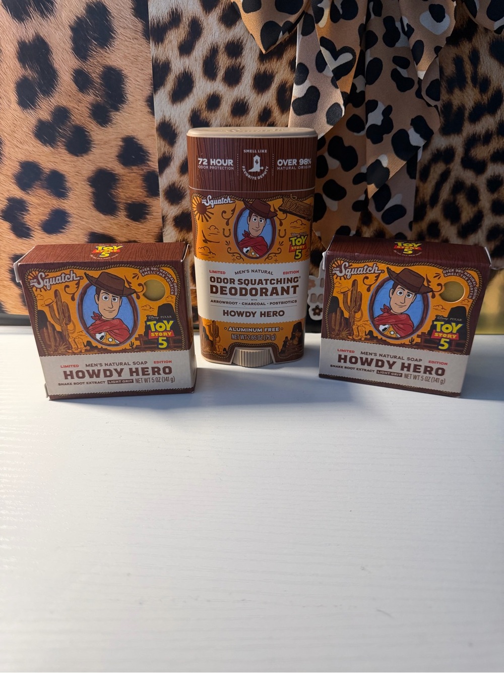 Mens S'Wench Howdy Hero Toy Story 5 Deodorant & Soap Set - Brown